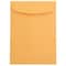 JAM Paper 7.5" x 10.5" Brown Kraft Recycled Manila Open End Envelopes, 100ct.